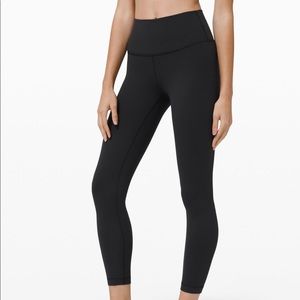 NWT - Lululemon Wunder Under High Rise Train, 25” - black, size 6 *Luxtreme